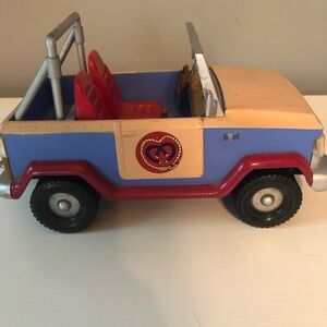 Vintage toy Jeep vehicle
